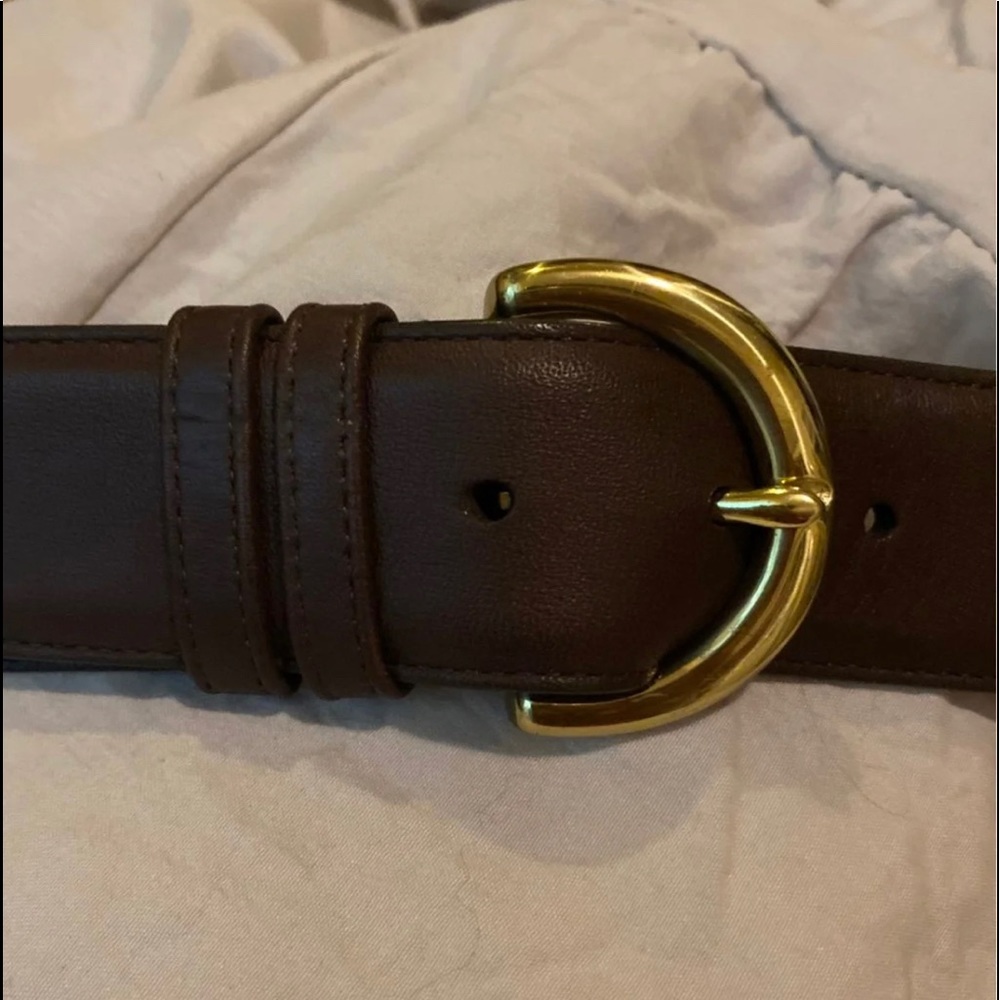 NWOT COACH BEOWM BELT MEDIUM